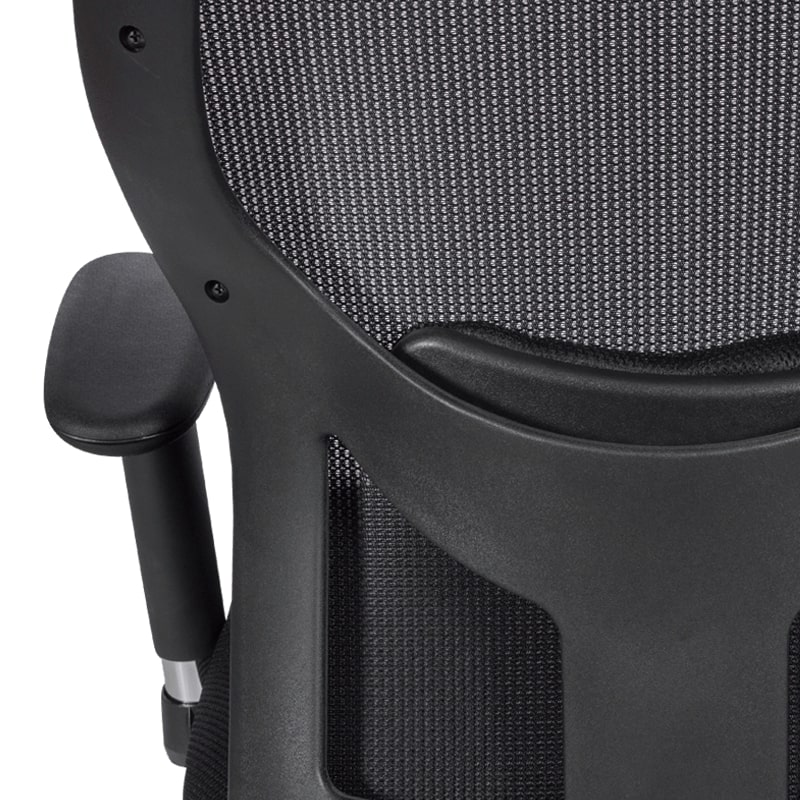 Посетителски стол Carmen 7620 черен